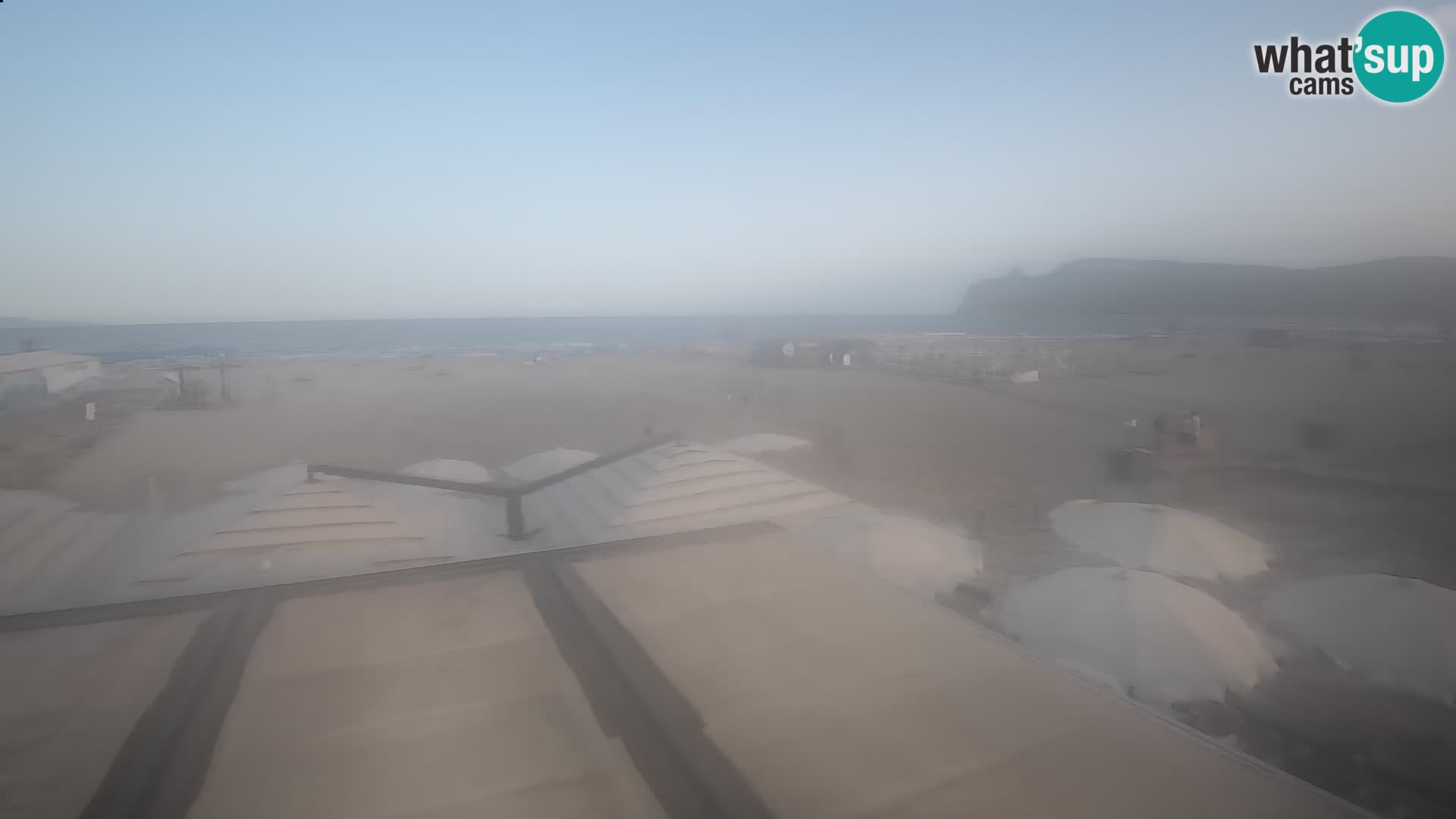 Poetto beach webcam | Cagliari | Sardinia