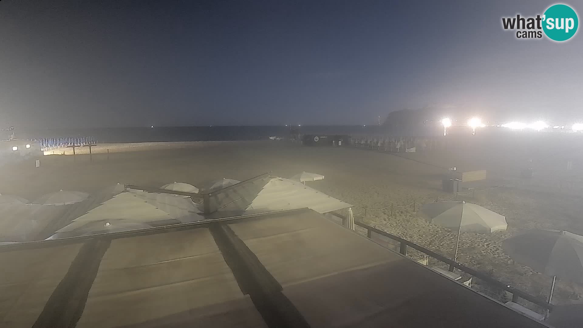 Poetto beach webcam | Cagliari | Sardinija