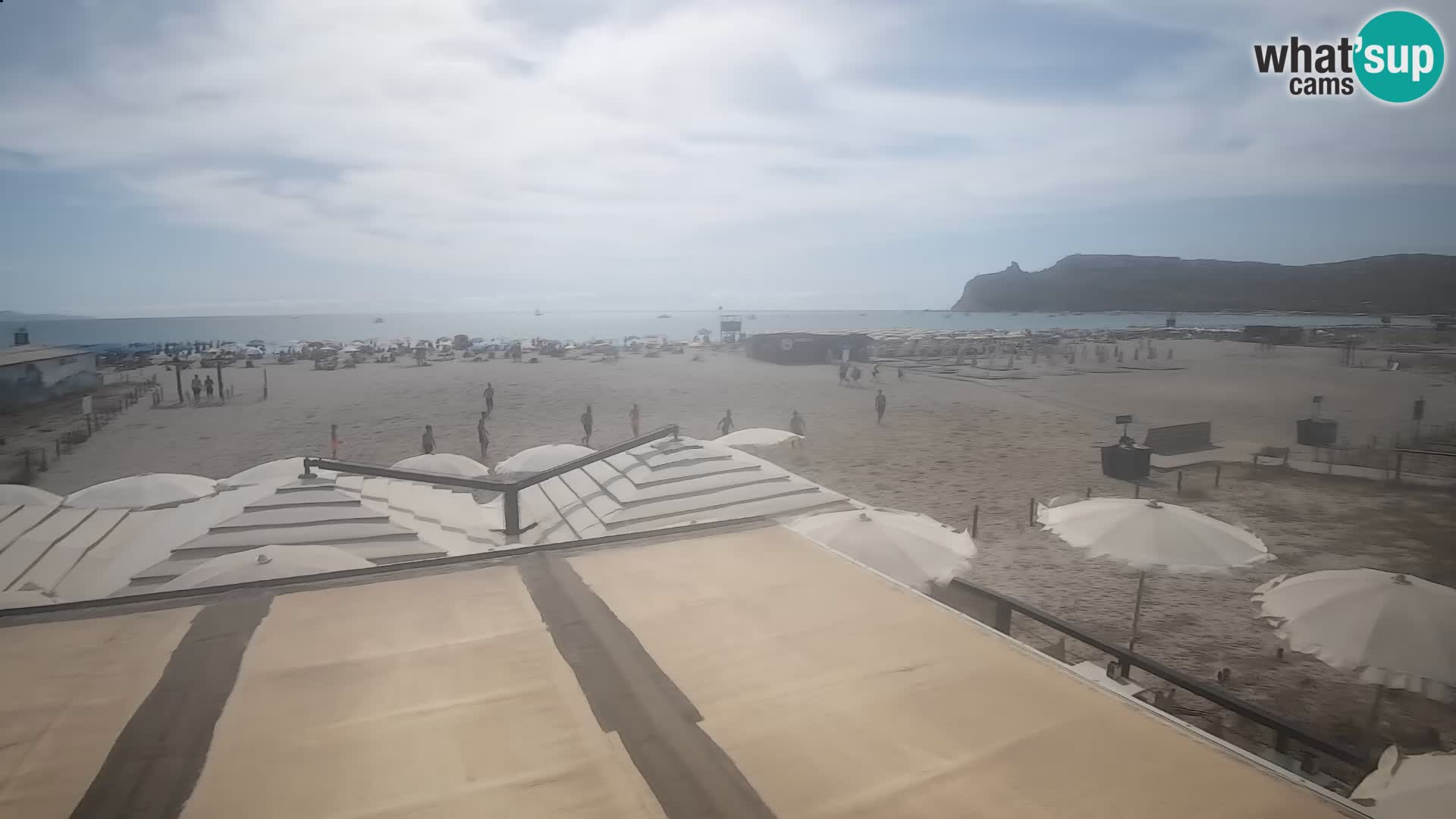Poetto beach webcam | Cagliari | Sardinia