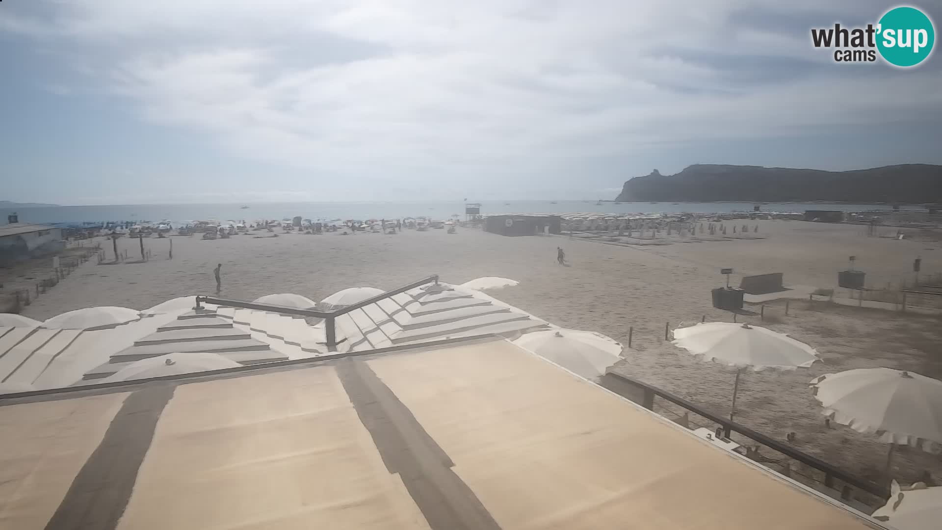 Poetto beach webcam | Cagliari | Sardinia