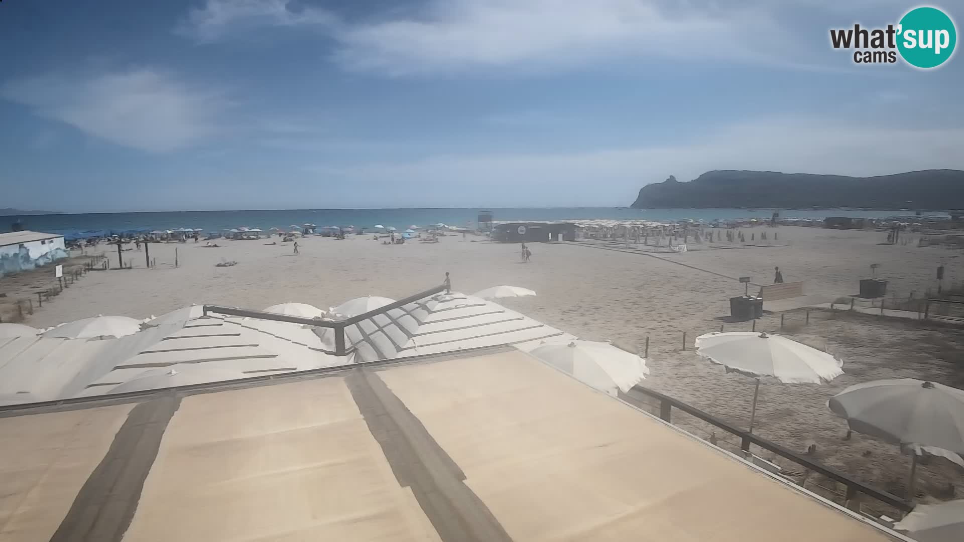 Poetto beach webcam | Cagliari | Sardinia