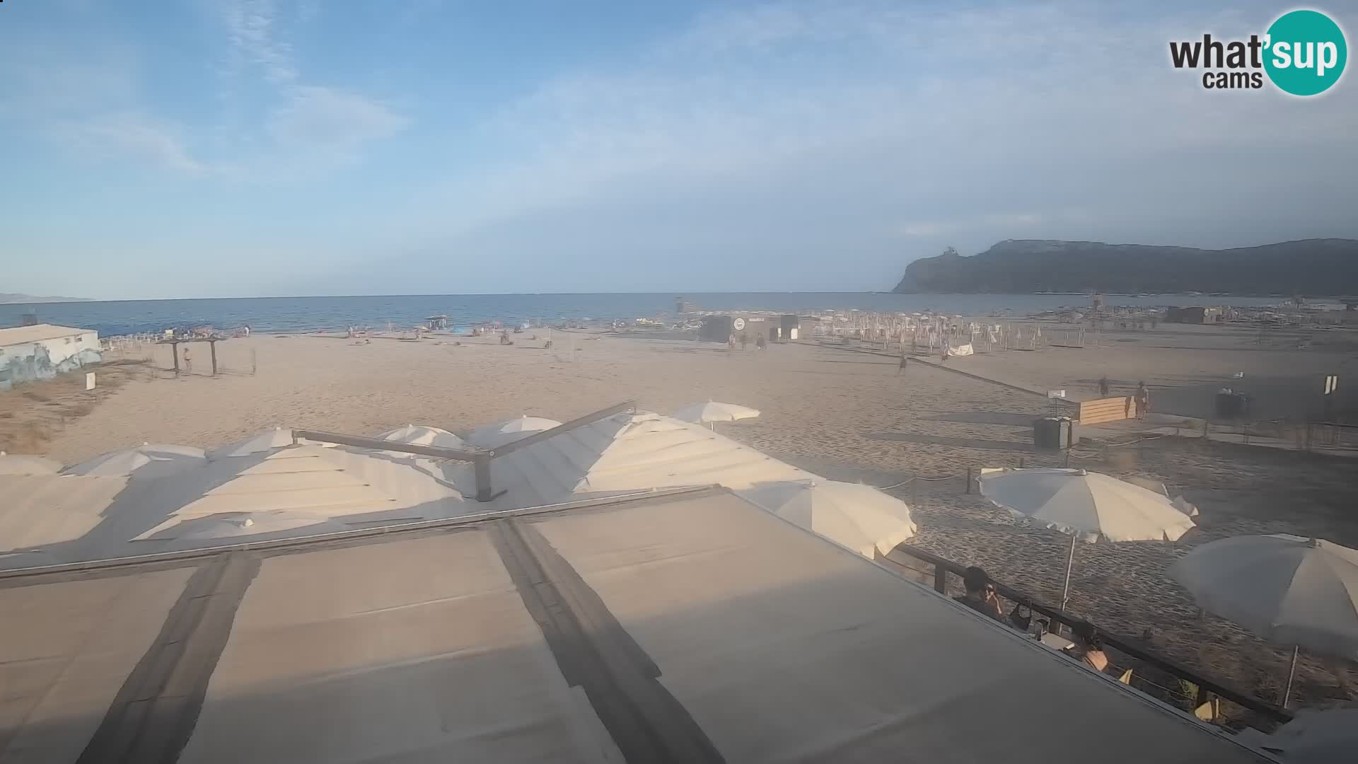 Poetto beach webcam | Cagliari | Sardinia