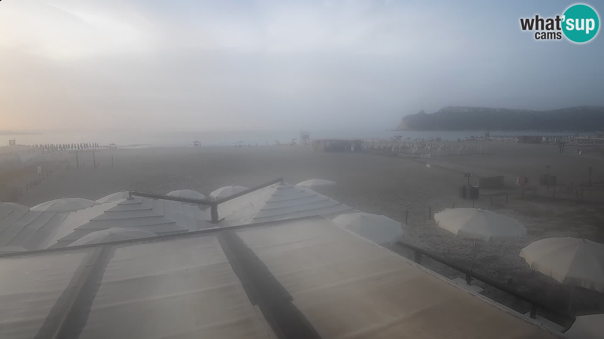 Poetto beach webcam | Cagliari | Sardinia
