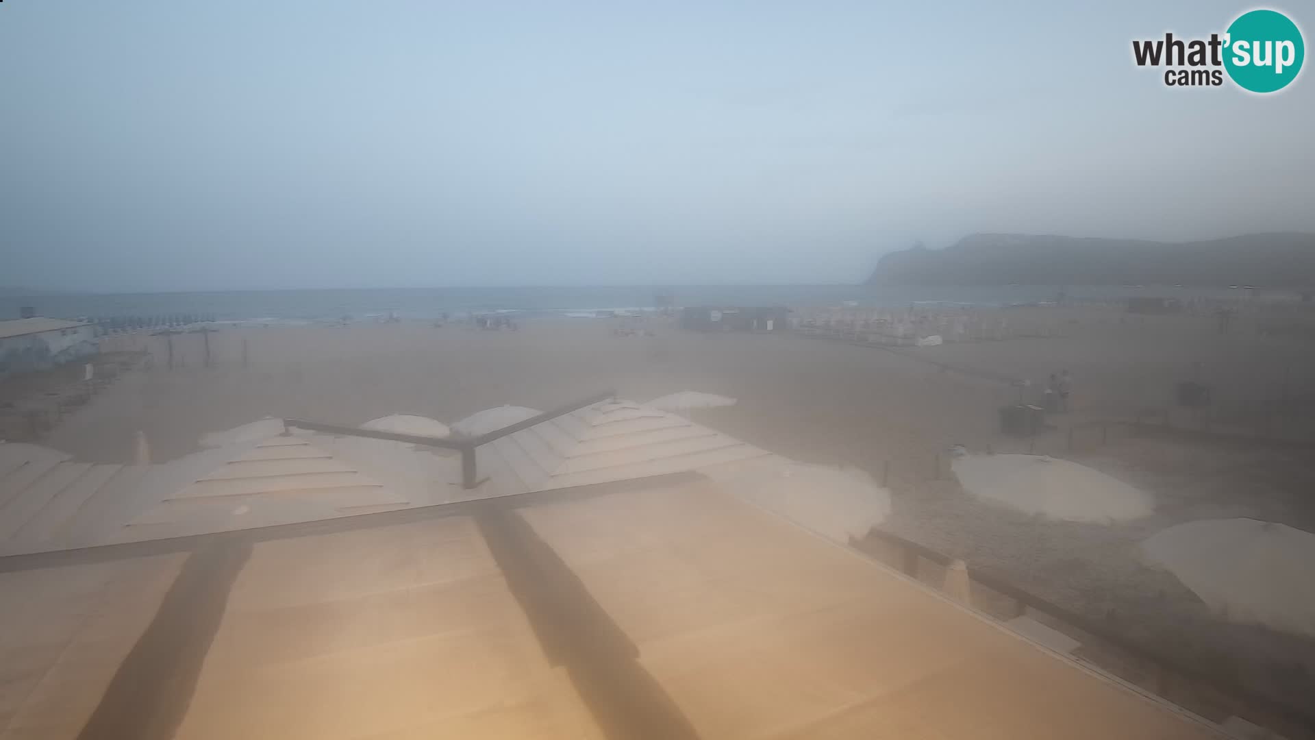 Poetto beach webcam | Cagliari | Sardinia