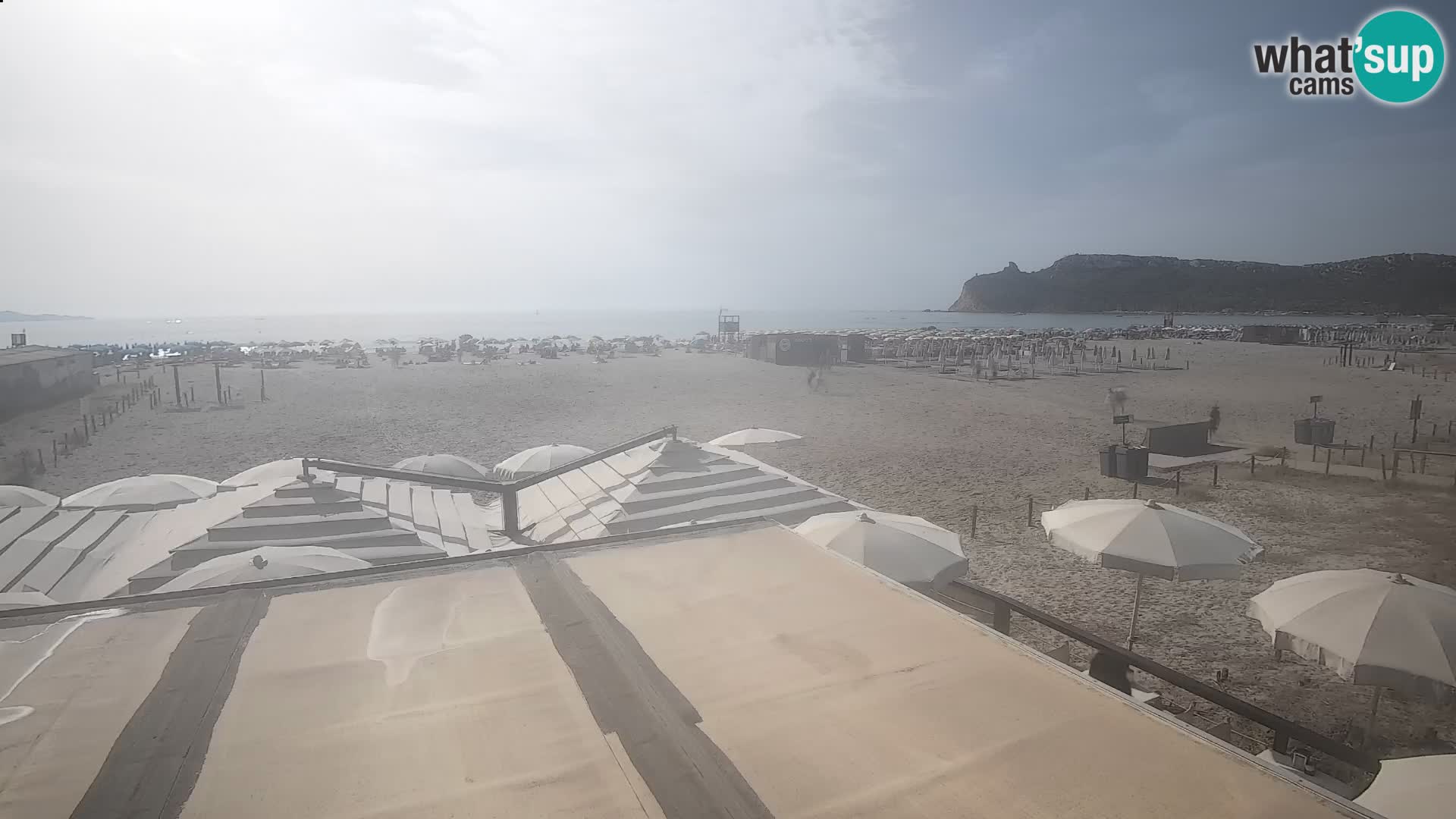 Webcam plage de Poetto | Cagliari | Sardaigne