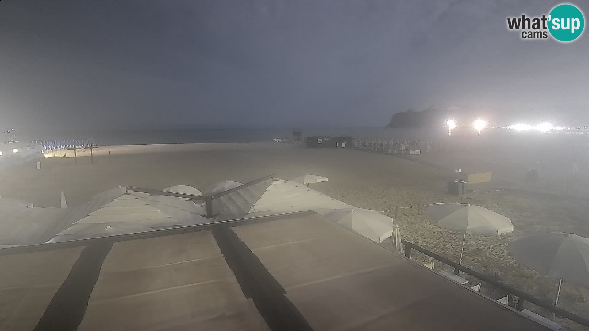 Poetto beach webcam | Cagliari | Sardinija