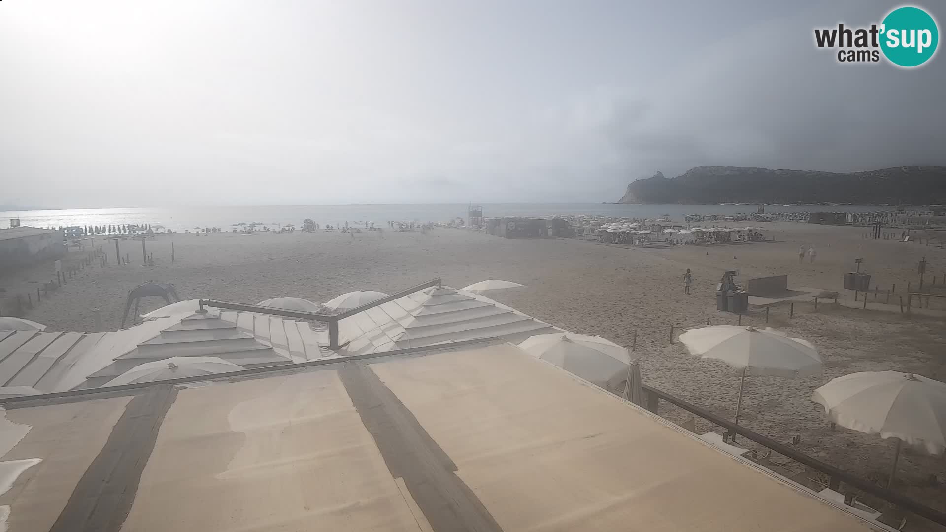 Poetto beach webcam | Cagliari | Sardinia