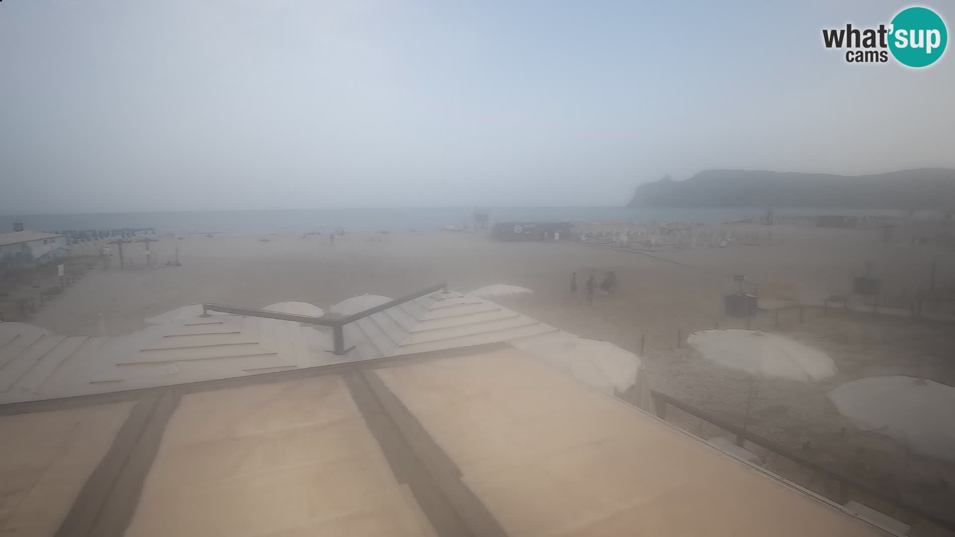 Poetto beach webcam | Cagliari | Sardinia
