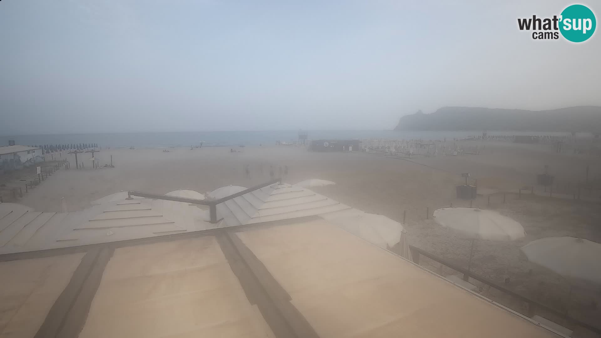 Webcam spiaggia del Poetto | Cagliari | Sardegna