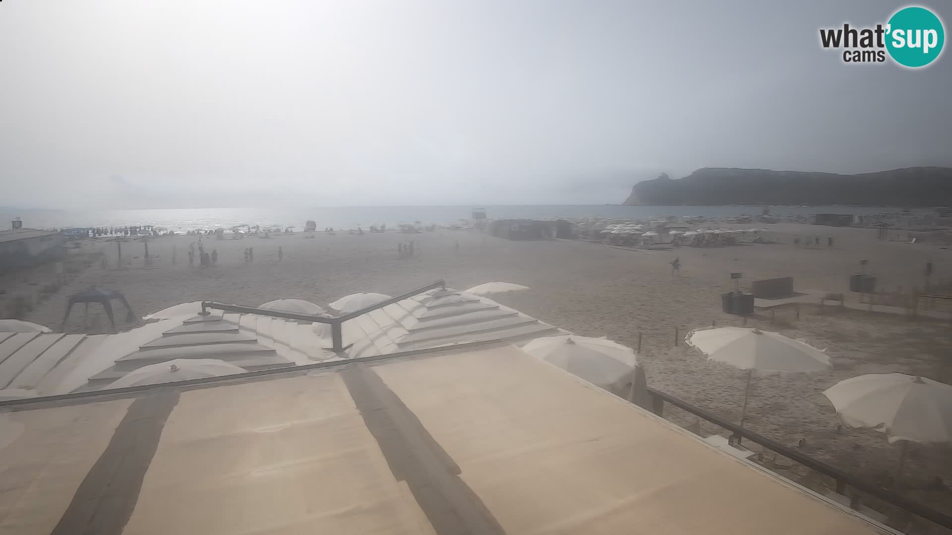 Poetto beach webcam | Cagliari | Sardinija