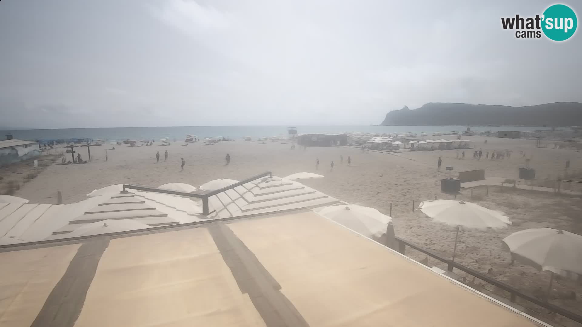 Poetto beach webcam | Cagliari | Sardinia