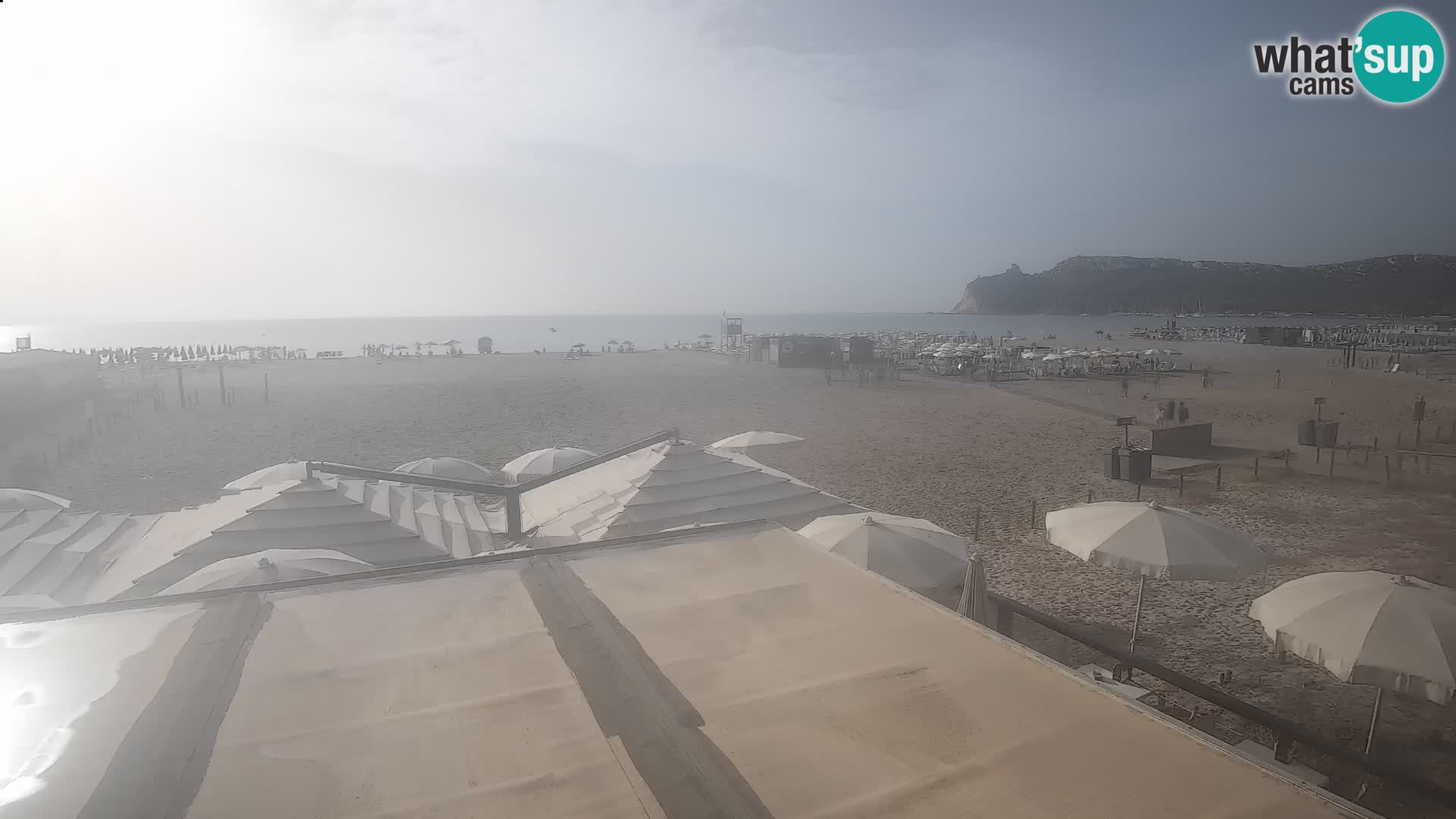 Poetto beach webcam | Cagliari | Sardinia