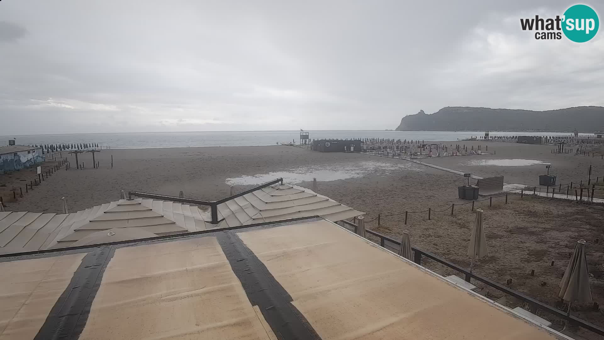 Poetto beach webcam | Cagliari | Sardinia