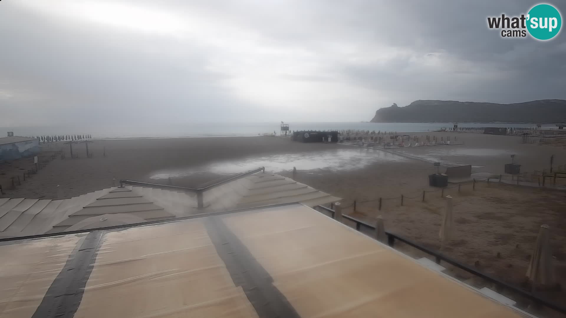Poetto beach webcam | Cagliari | Sardinia