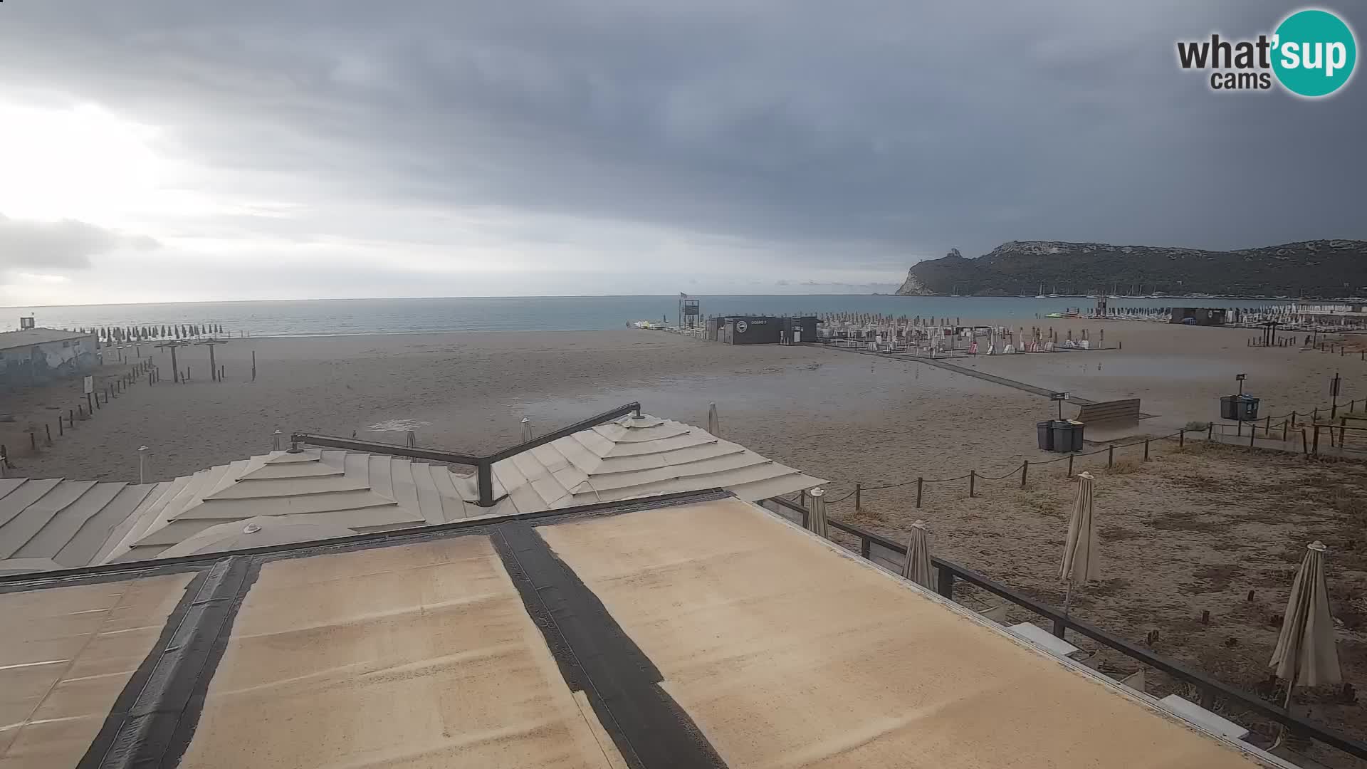 Poetto beach webcam | Cagliari | Sardinia
