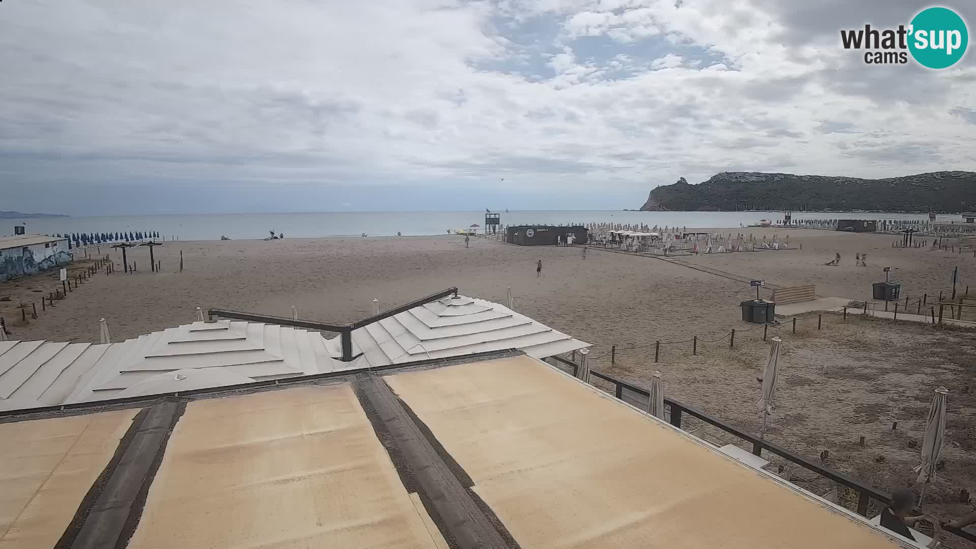 Poetto beach webcam | Cagliari | Sardinia