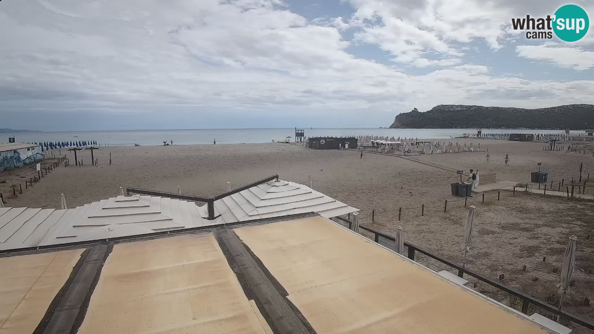 Poetto beach webcam | Cagliari | Sardinija