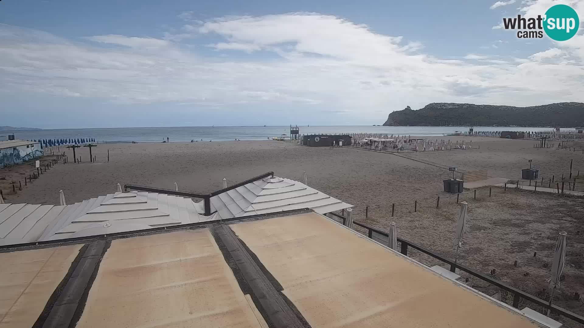Poetto Strand Webcam | Cagliari | Sardinien