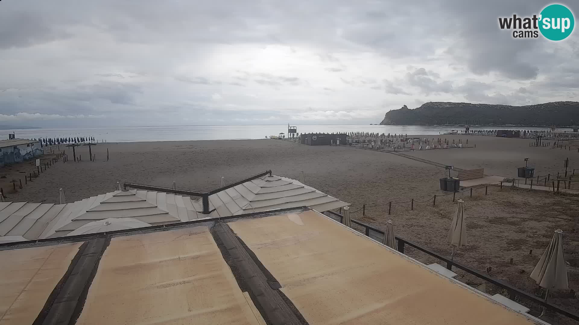 Poetto beach webcam | Cagliari | Sardinia