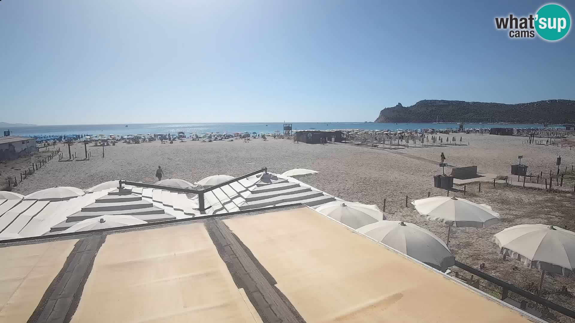 Poetto Strand Webcam | Cagliari | Sardinien