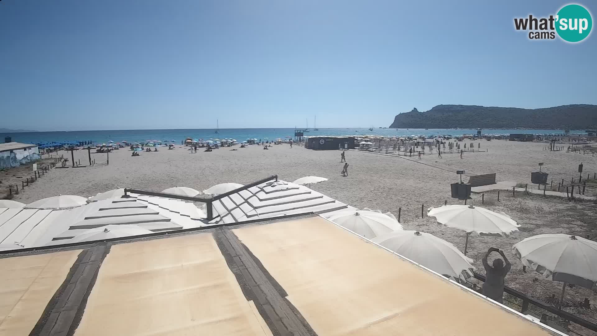 Webcam spiaggia del Poetto | Cagliari | Sardegna