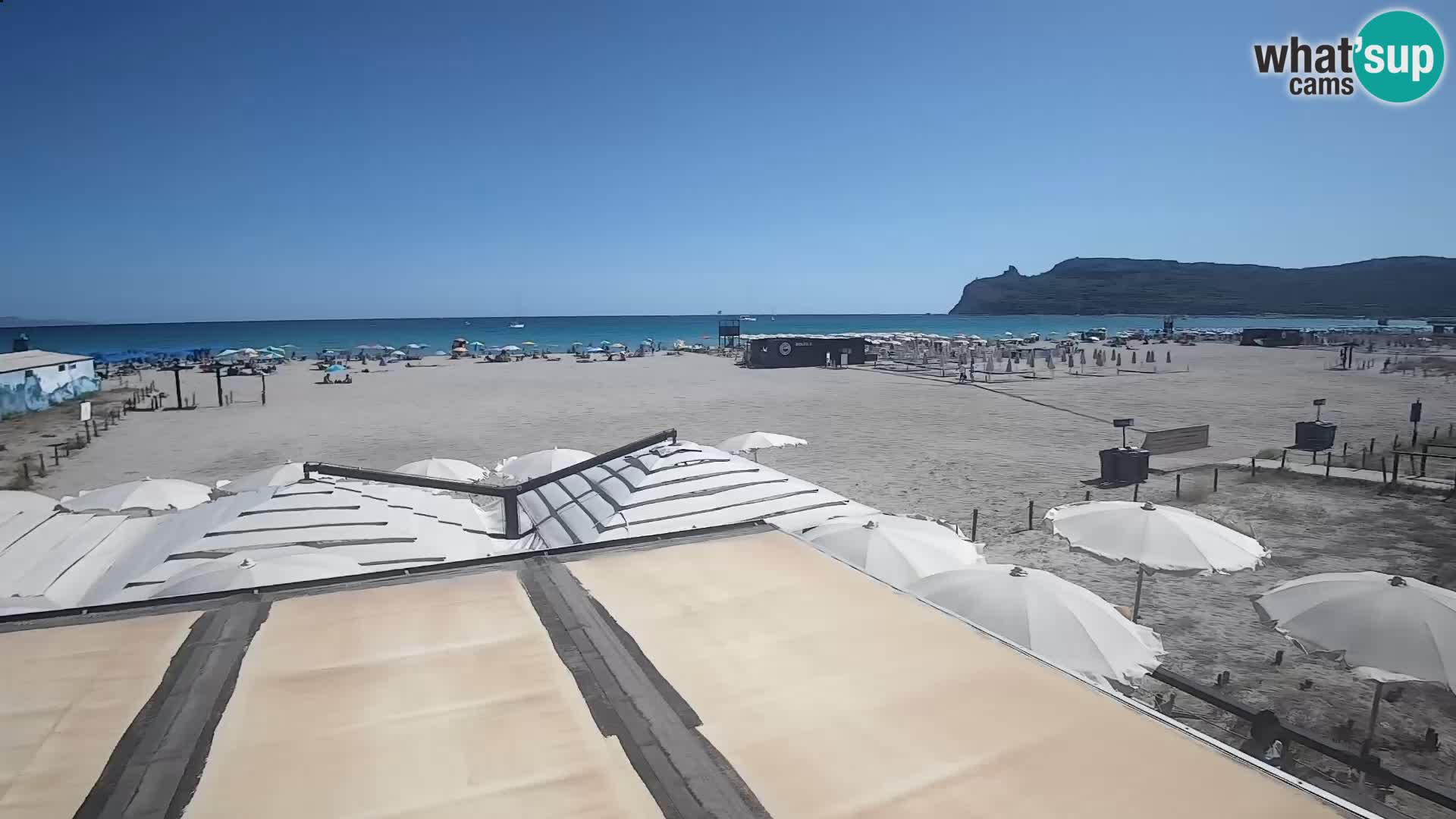 Poetto Strand Webcam | Cagliari | Sardinien