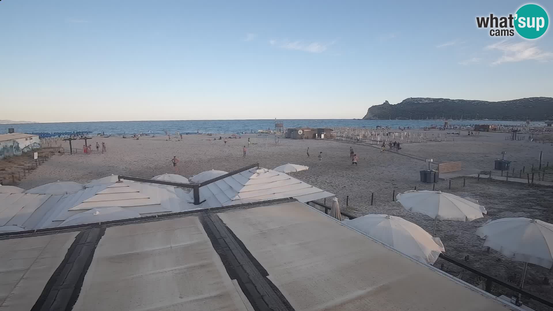 Webcam spiaggia del Poetto | Cagliari | Sardegna