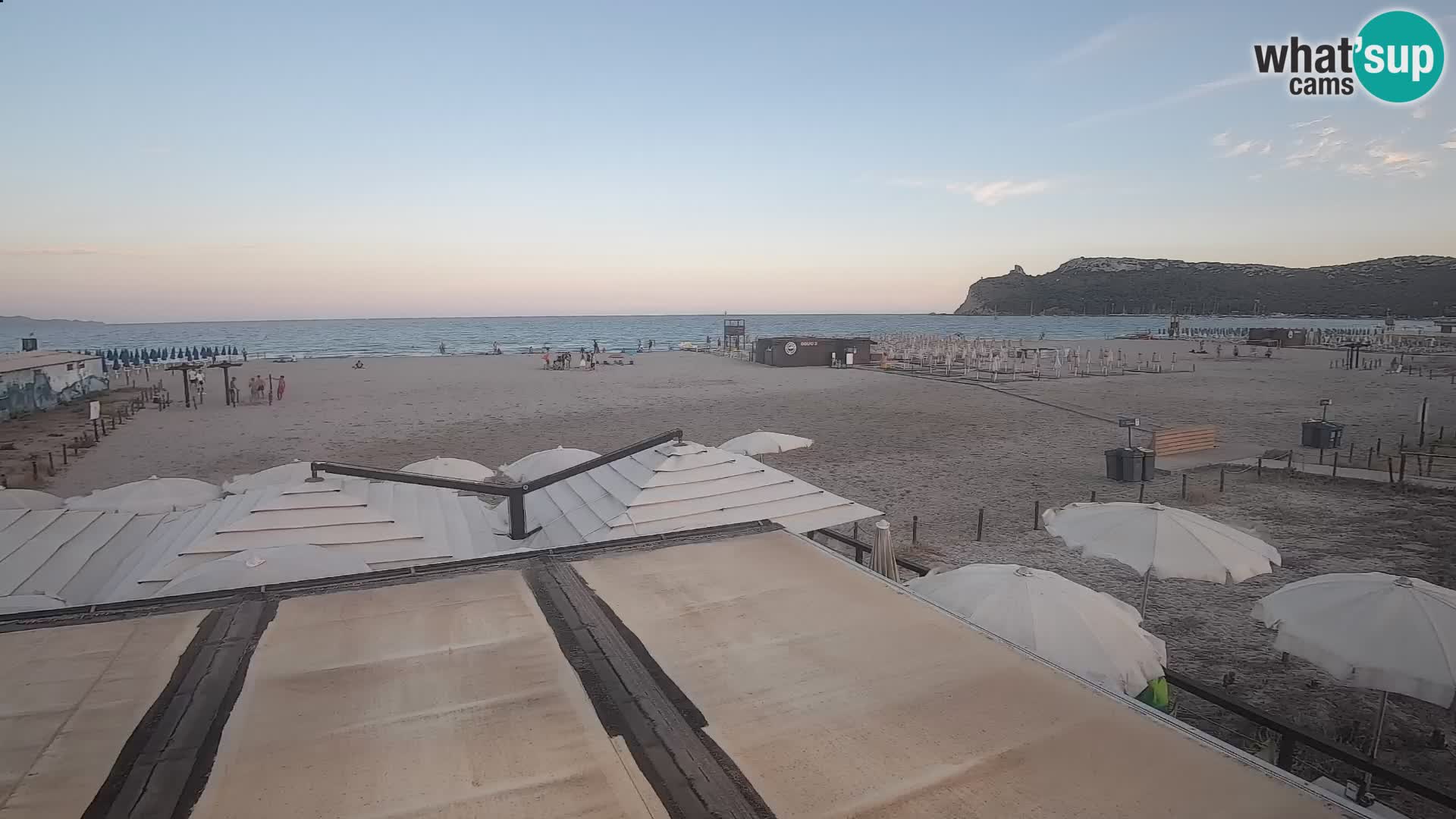 Poetto beach webcam | Cagliari | Sardinia