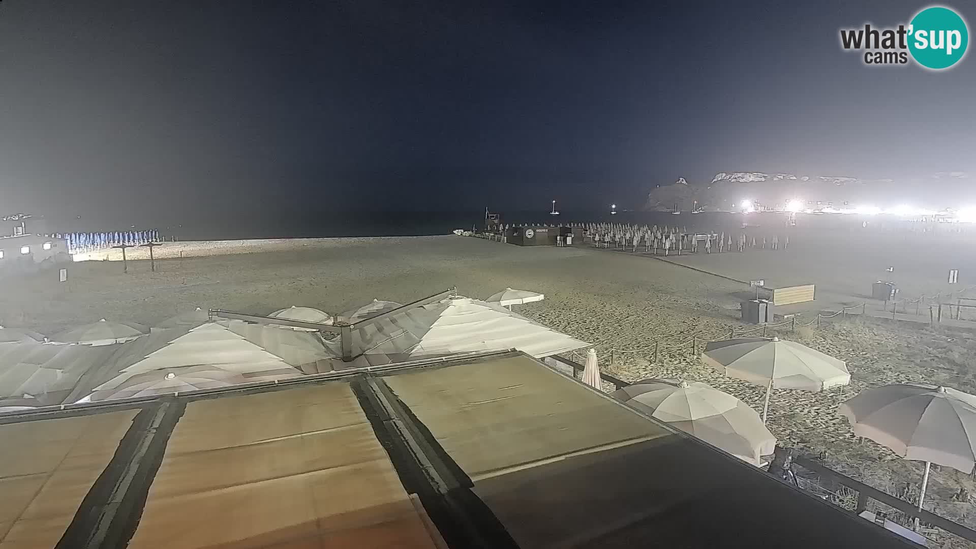 Poetto Strand Webcam | Cagliari | Sardinien