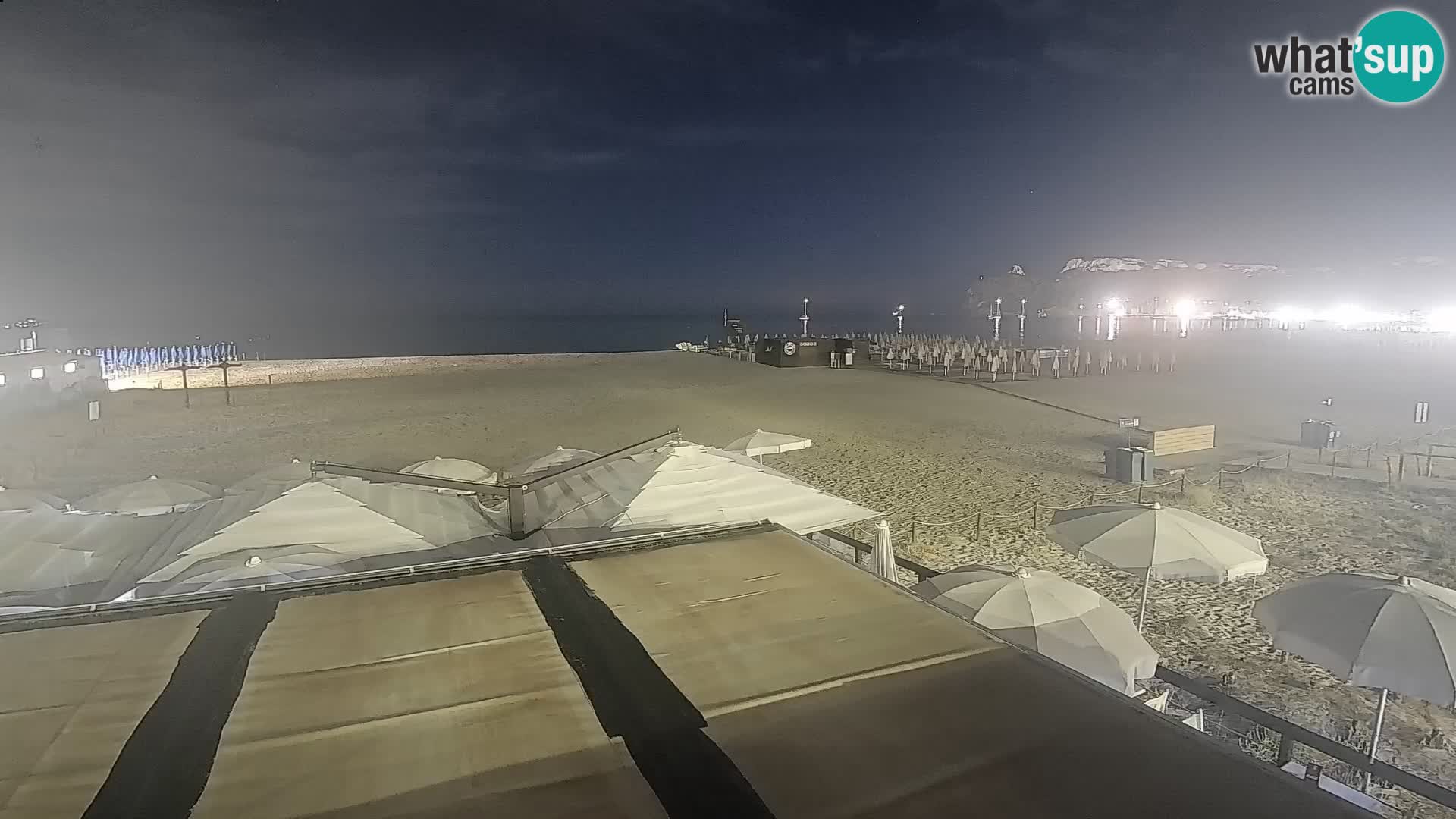 Webcam plage de Poetto | Cagliari | Sardaigne