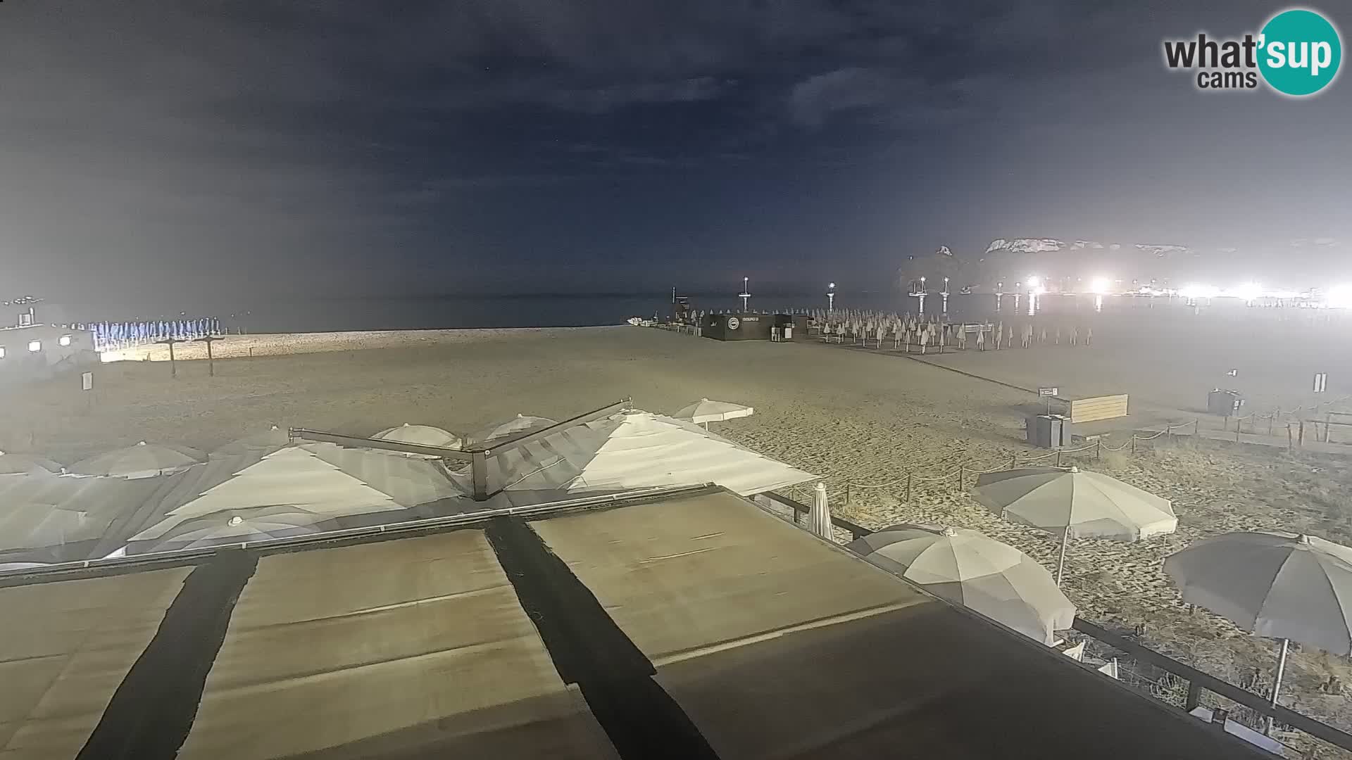 Webcam spiaggia del Poetto | Cagliari | Sardegna