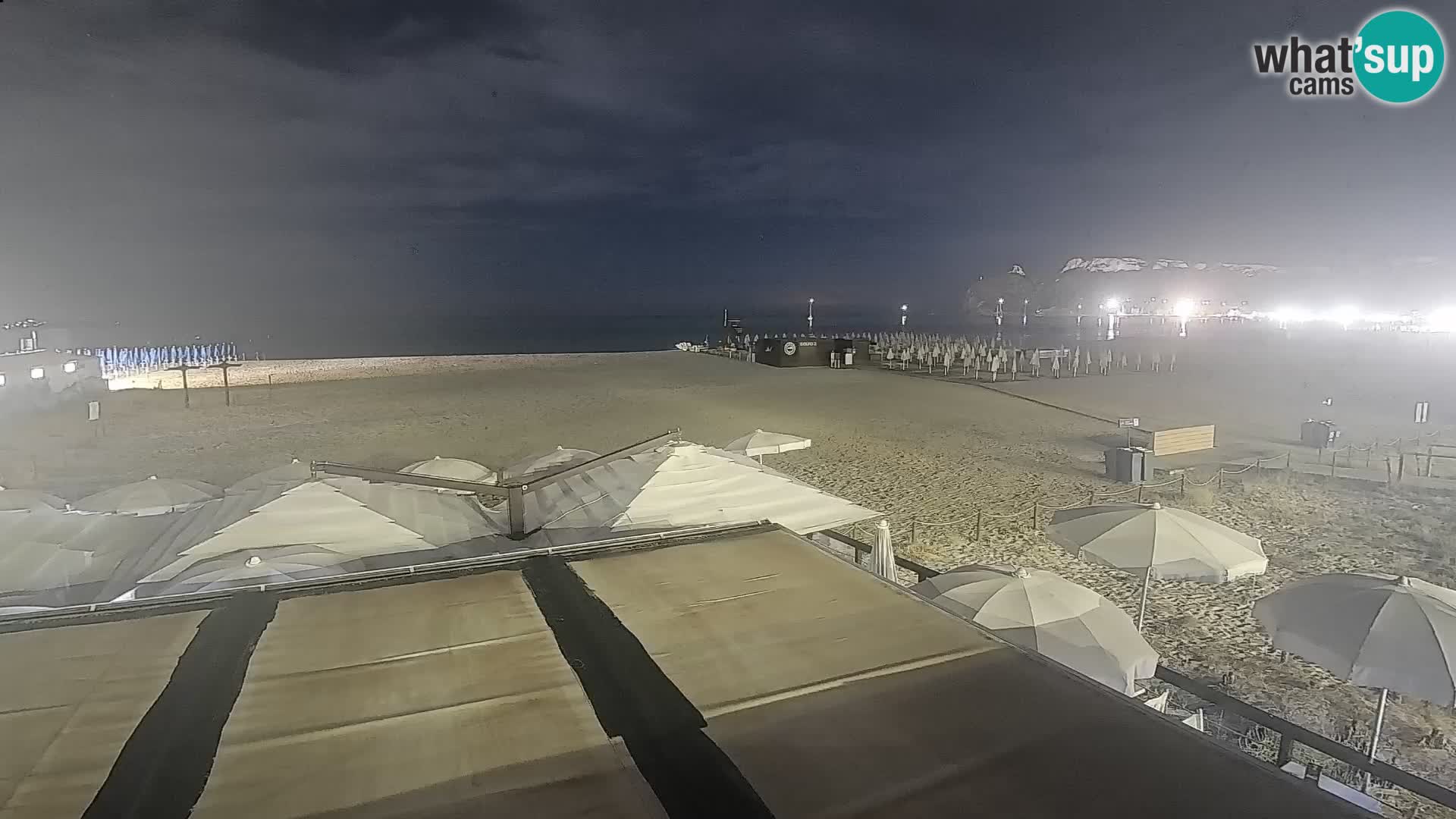 Webcam playa de Poetto | Cagliari | Cerdeña