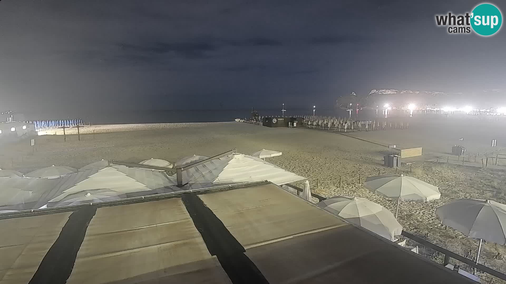 Webcam spiaggia del Poetto | Cagliari | Sardegna