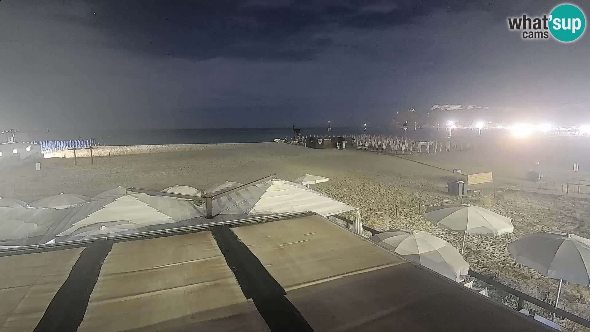 Webcam playa de Poetto | Cagliari | Cerdeña