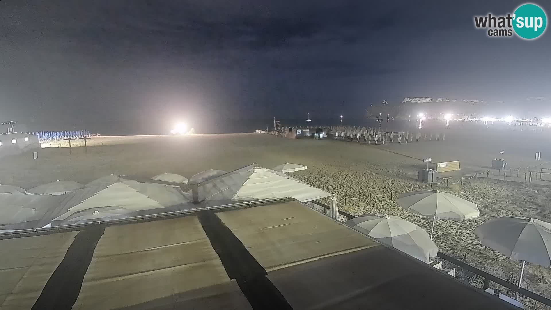 Poetto beach webcam | Cagliari | Sardinia