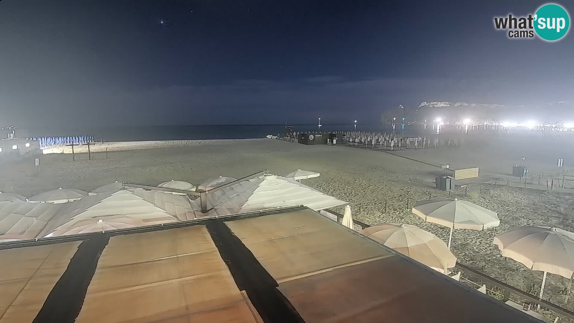 Poetto beach webcam | Cagliari | Sardinia