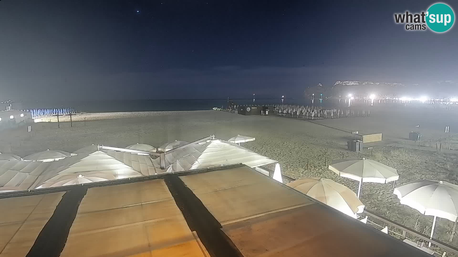 Webcam spiaggia del Poetto | Cagliari | Sardegna