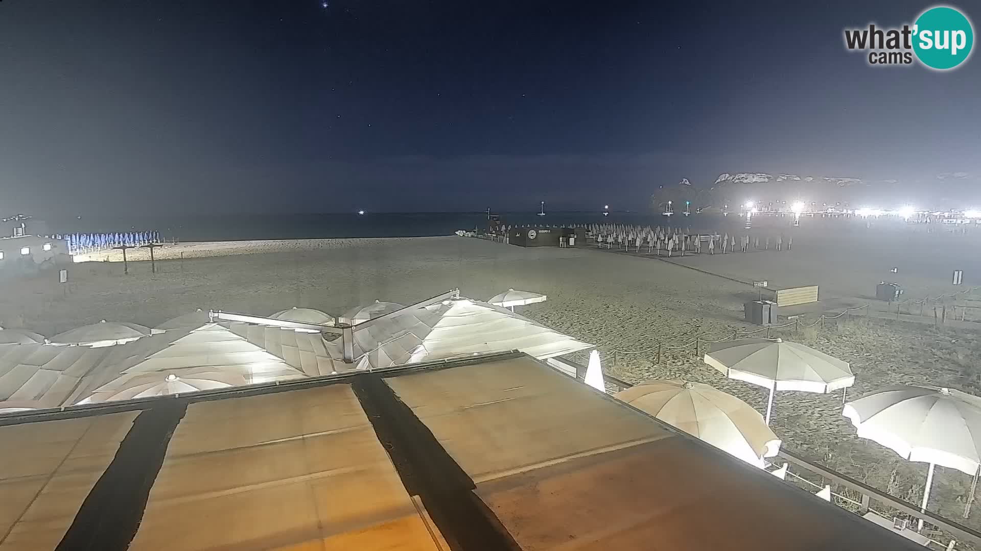 Poetto beach webcam | Cagliari | Sardinia