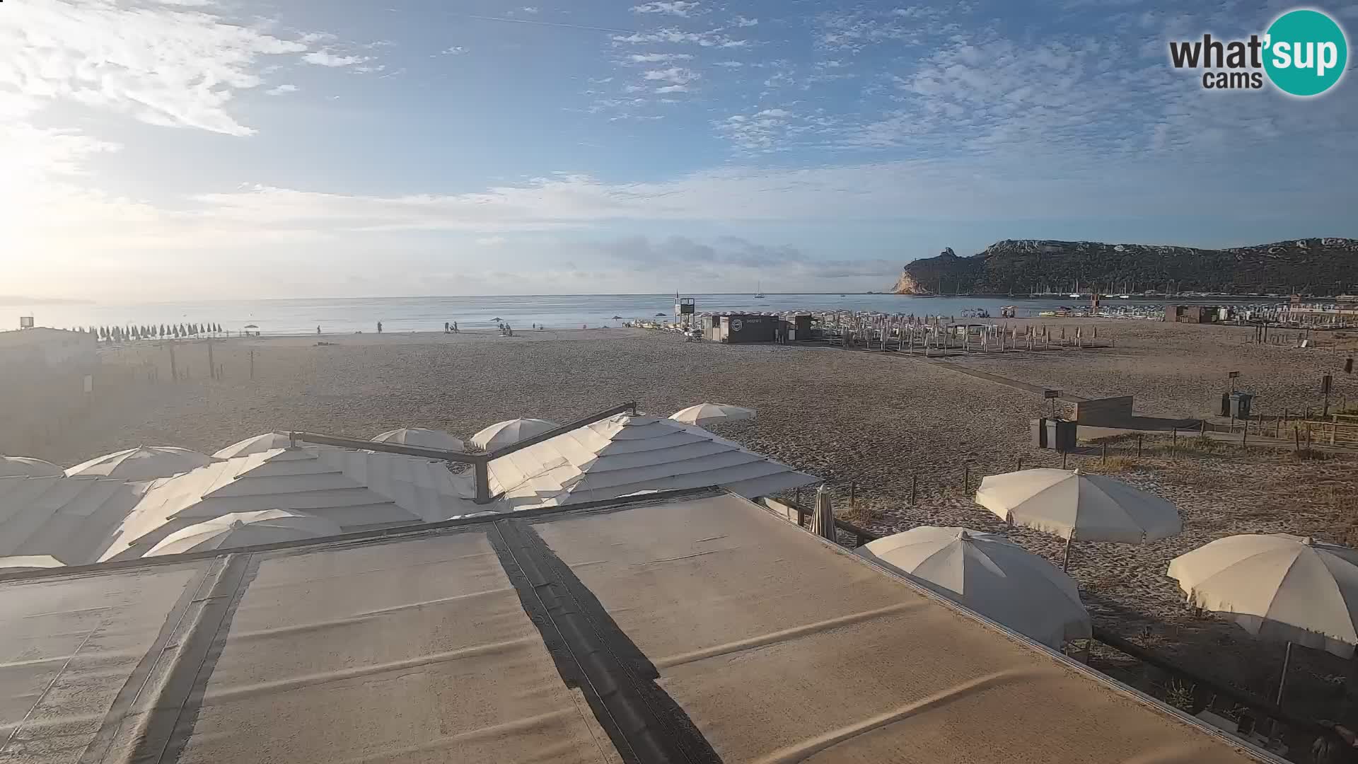 Poetto beach webcam | Cagliari | Sardinia