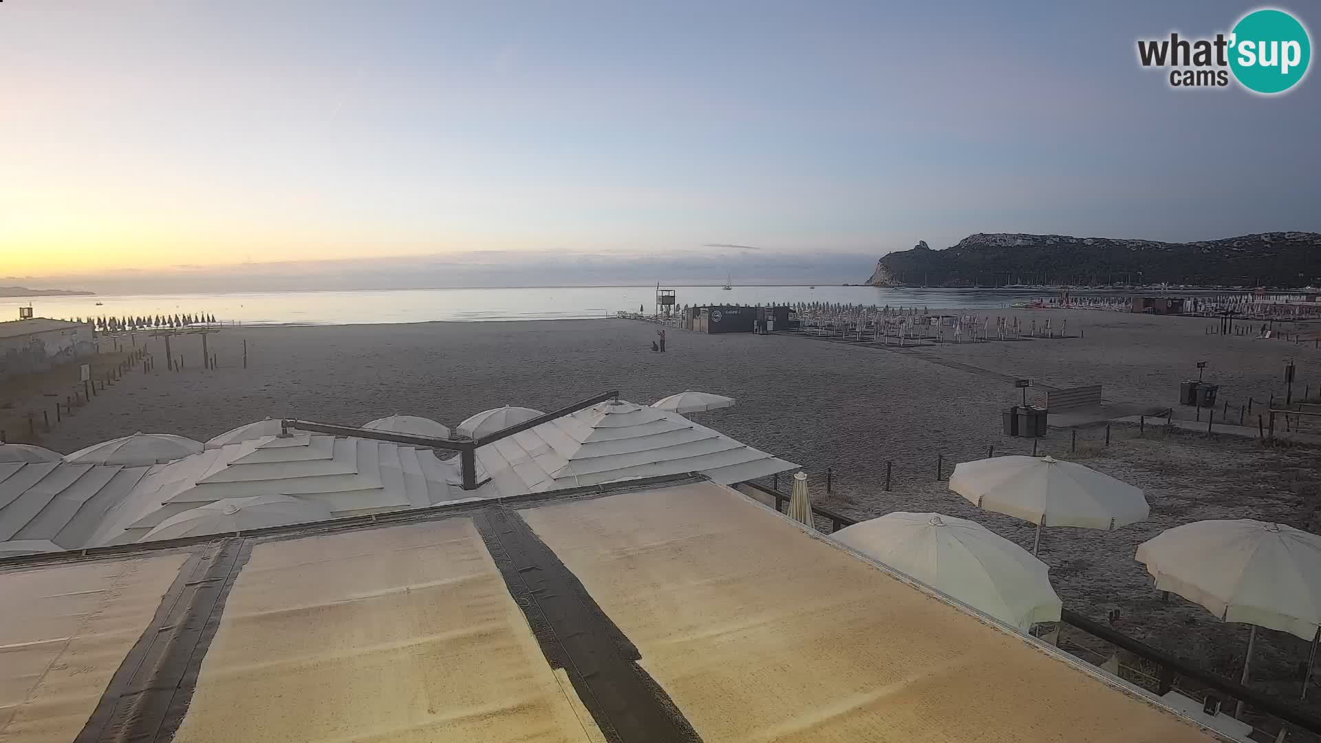 Poetto Strand Webcam | Cagliari | Sardinien
