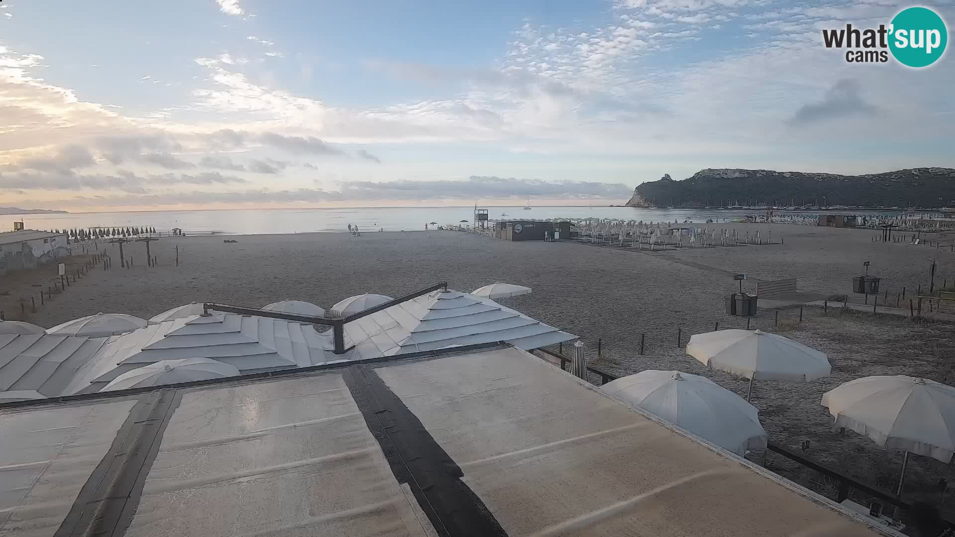 Poetto Strand Webcam | Cagliari | Sardinien