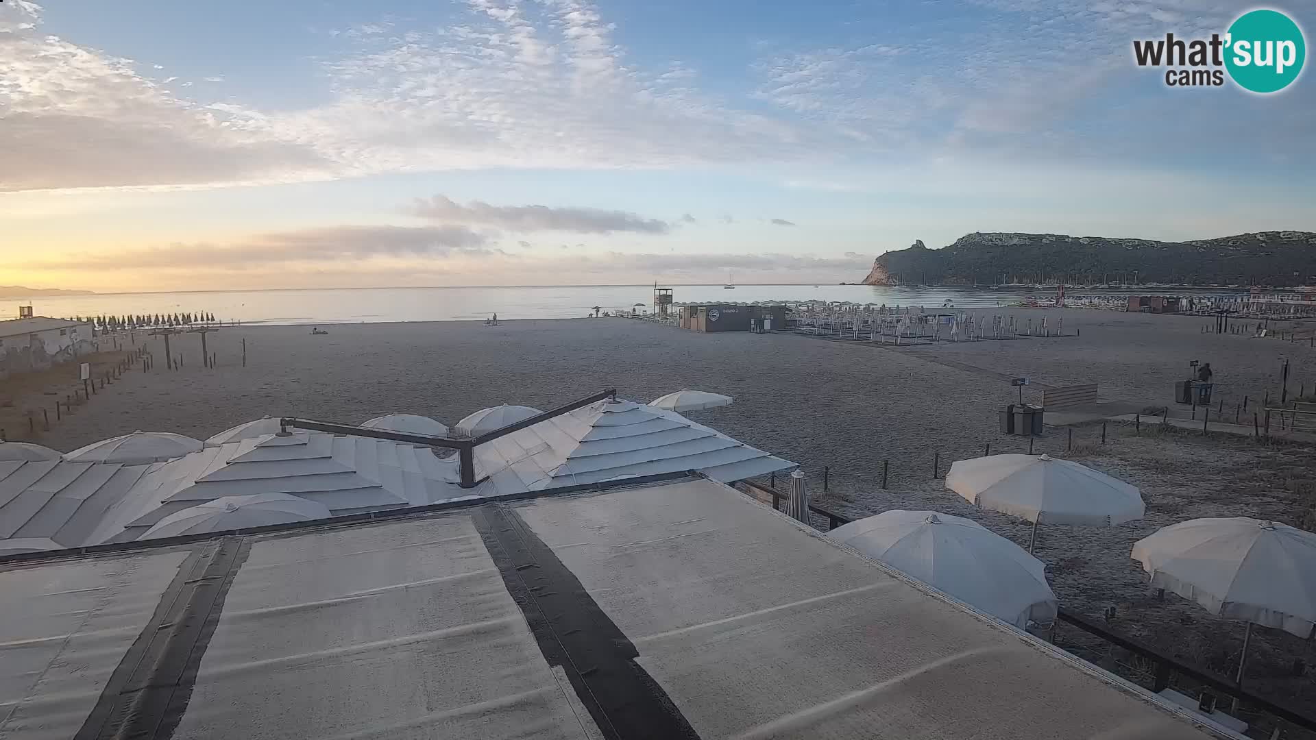Webcam spiaggia del Poetto | Cagliari | Sardegna