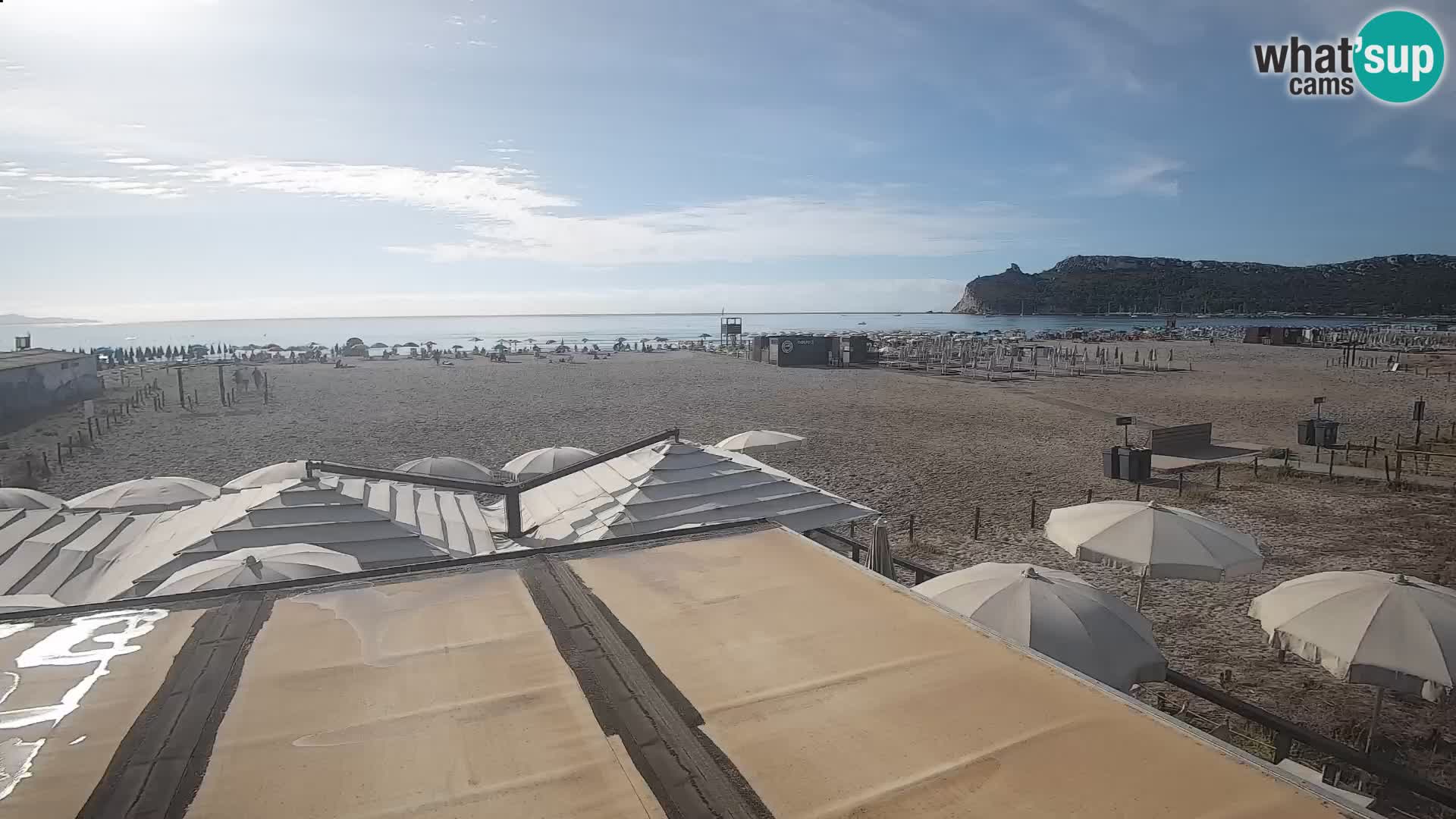 Poetto beach webcam | Cagliari | Sardinia
