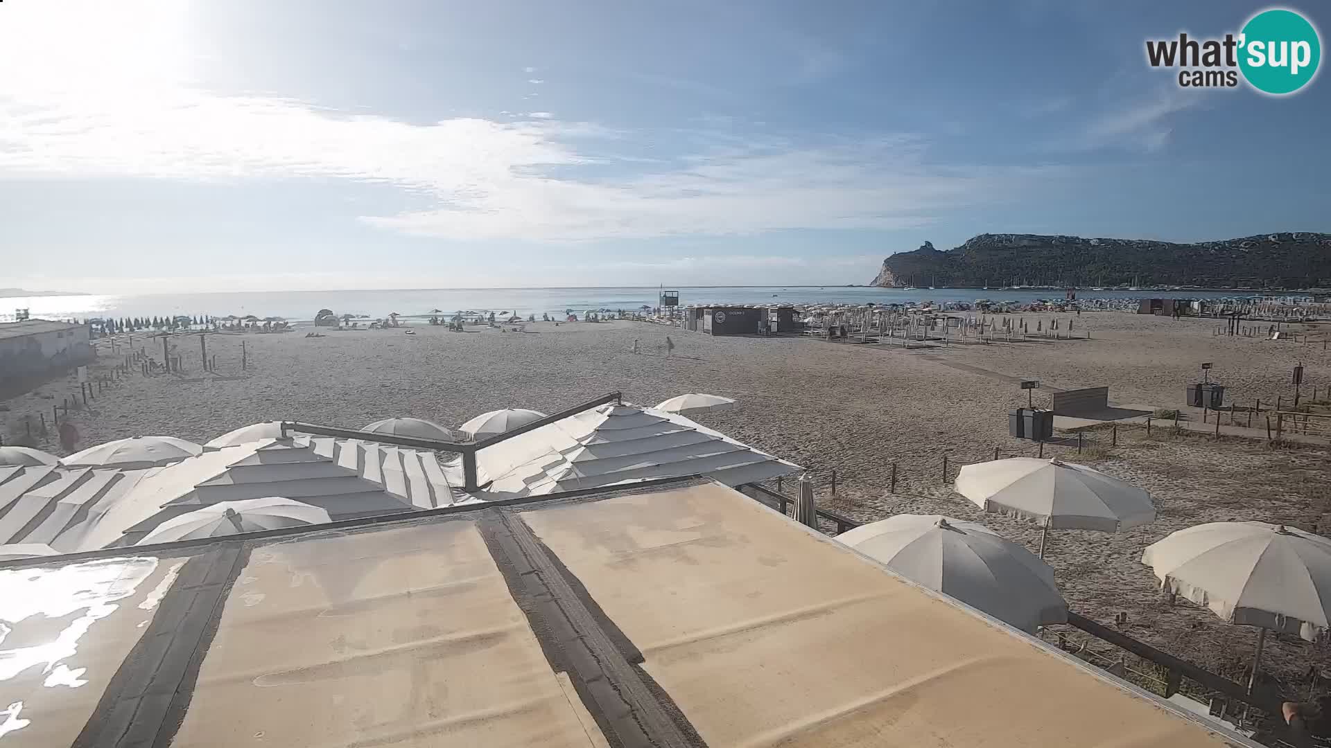 Poetto beach webcam | Cagliari | Sardinia