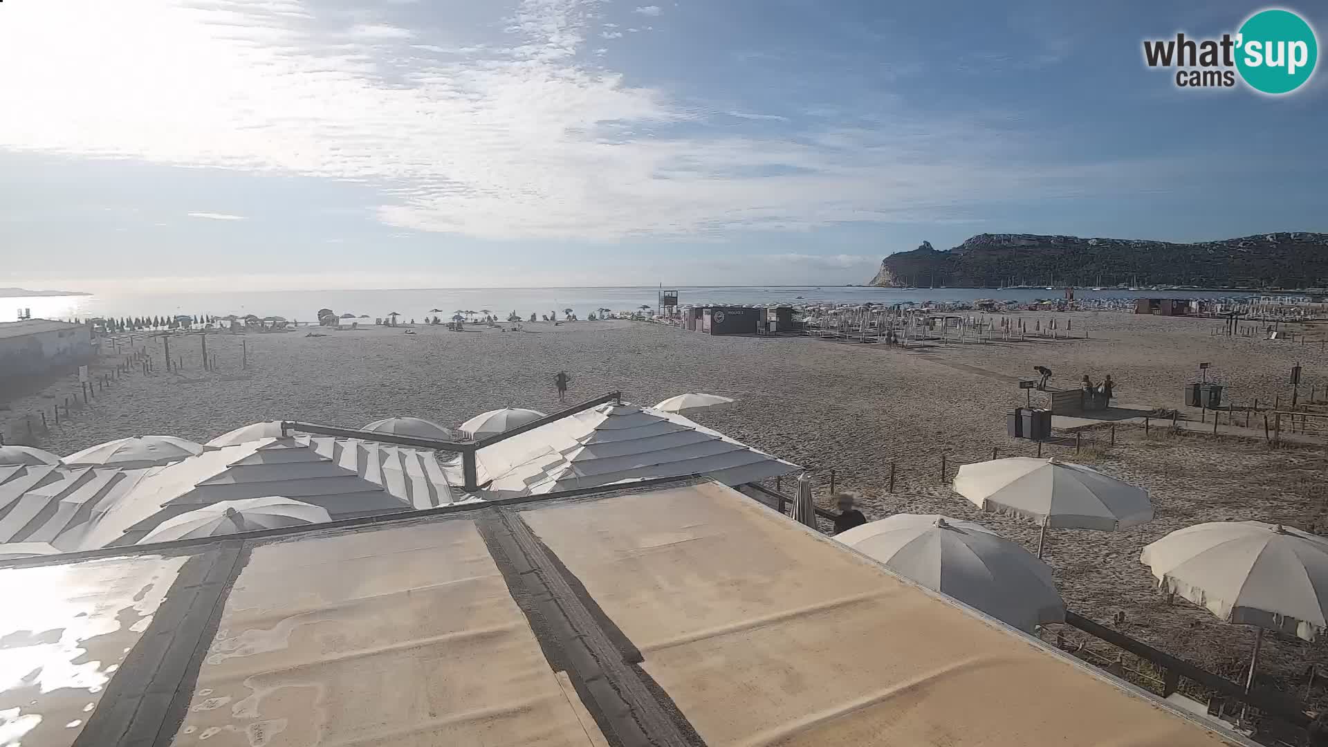 Webcam spiaggia del Poetto | Cagliari | Sardegna