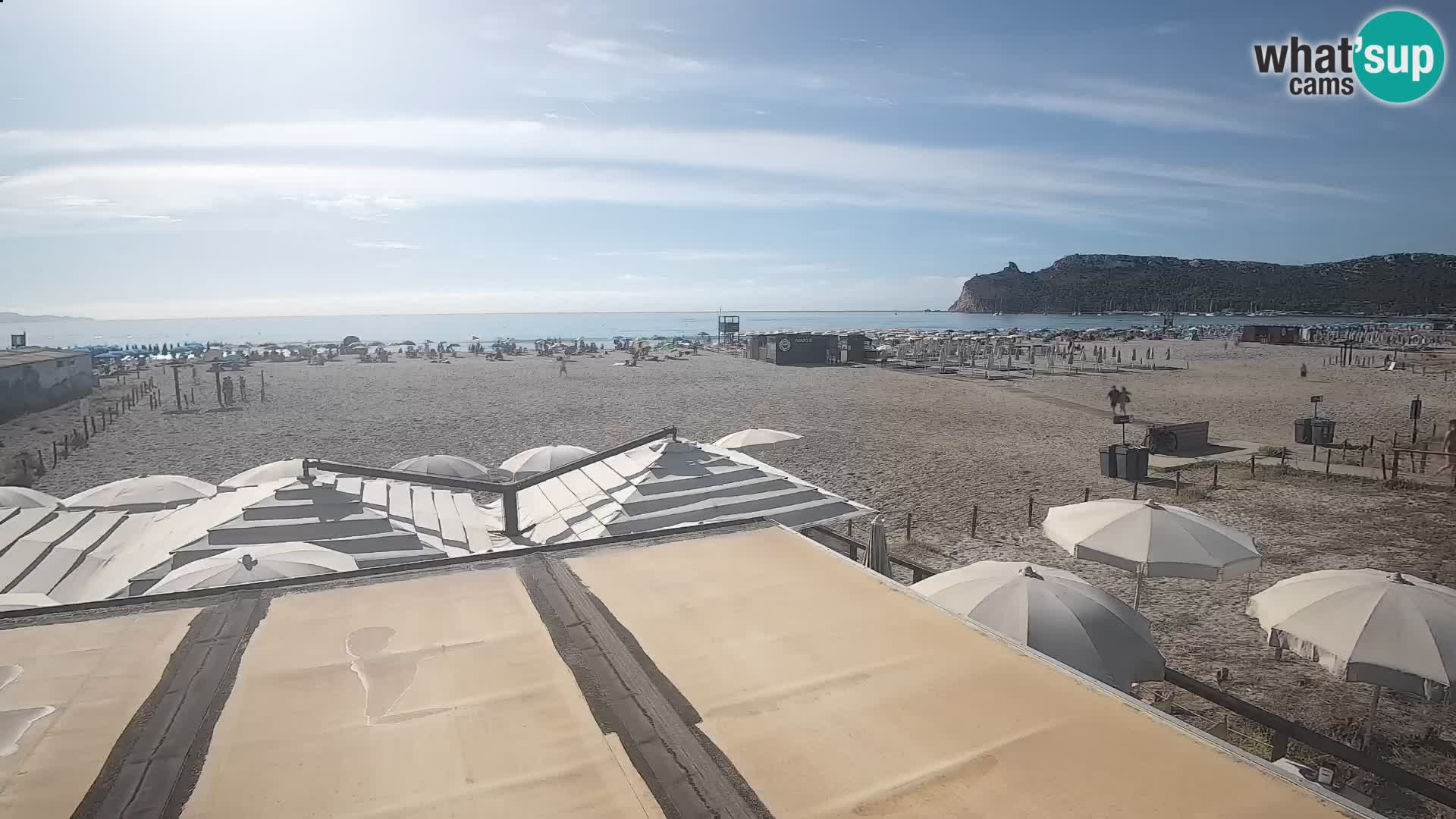 Poetto Strand Webcam | Cagliari | Sardinien