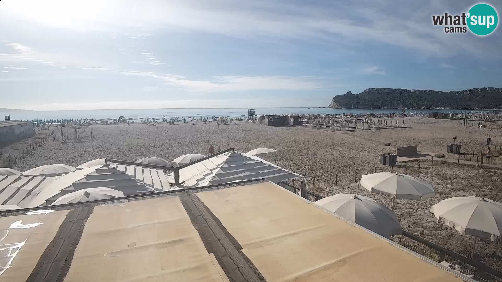 Poetto beach webcam | Cagliari | Sardinia