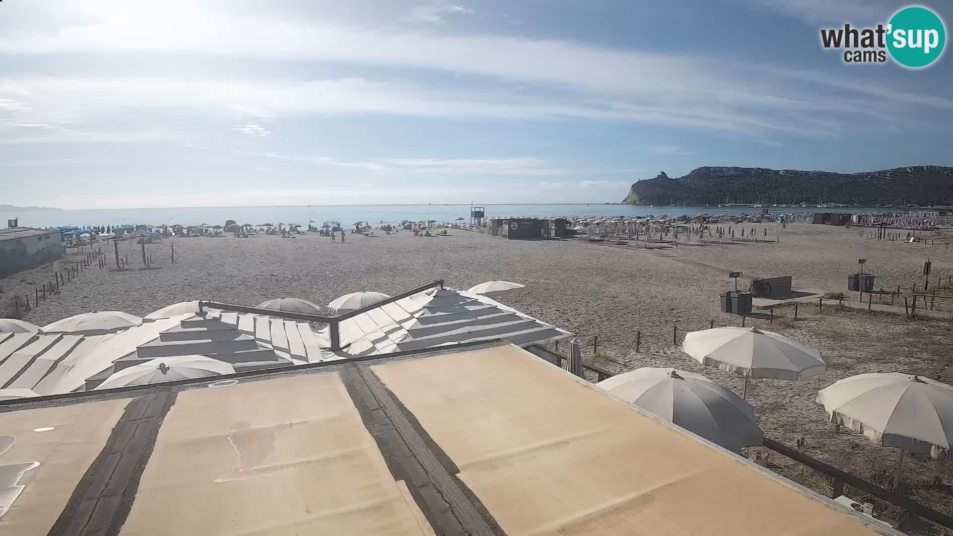 Poetto Strand Webcam | Cagliari | Sardinien