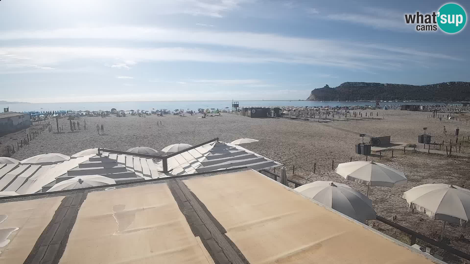 Poetto Strand Webcam | Cagliari | Sardinien