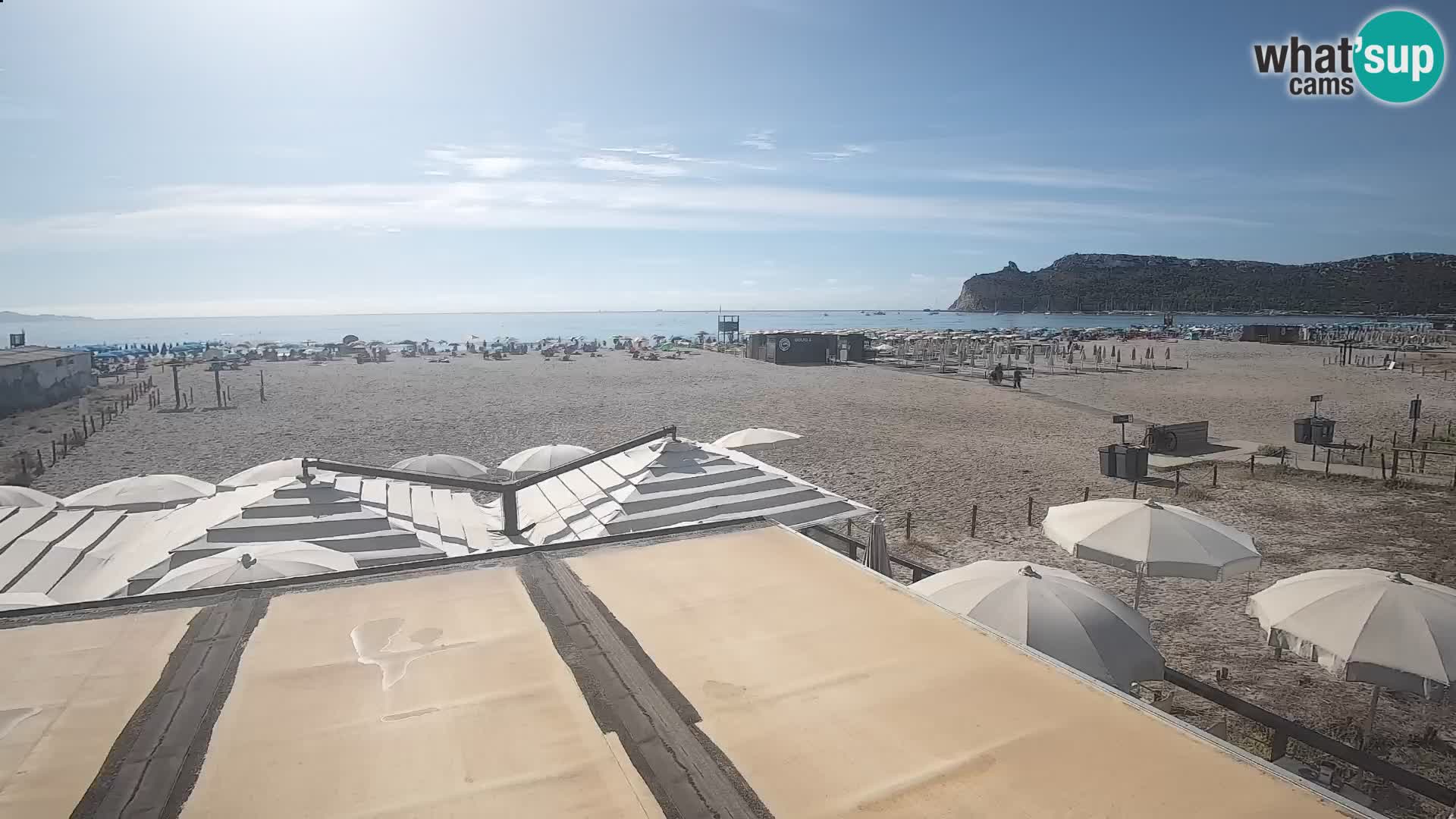 Poetto Strand Webcam | Cagliari | Sardinien